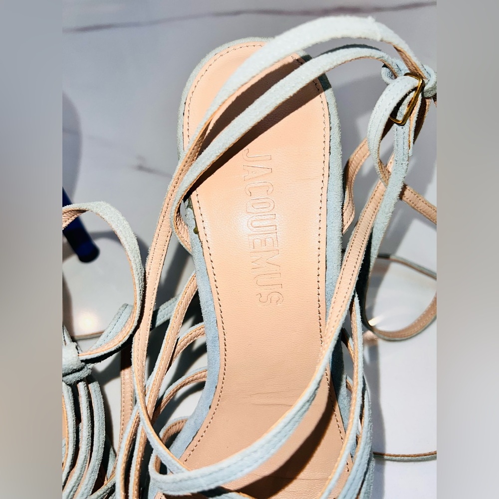 Jacquemus Light Blue Sandals - Picture 9 of 13
